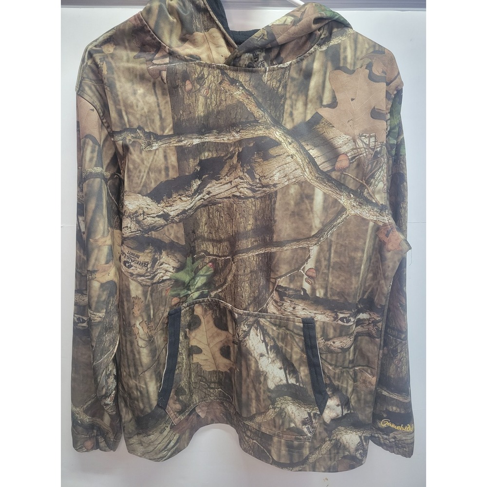 Gamehide‎ Men's Medium Camo Hunting Hoodie Long Sleeve Pullover